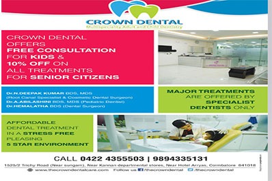 Get a free consultation with one of our skilled dentists about crown dentistry procedures.